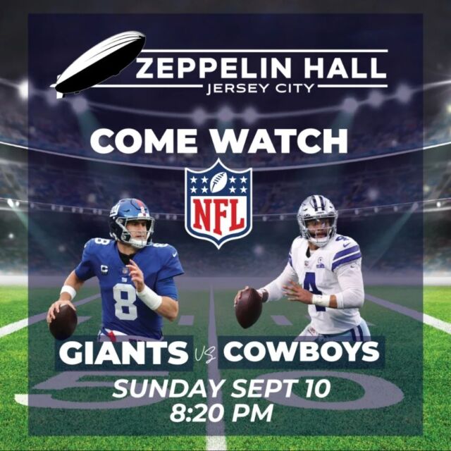 Watch VIKINGS vs EAGLES game tonight 8:15PM on gigantic @zeppelinhall  screens! 